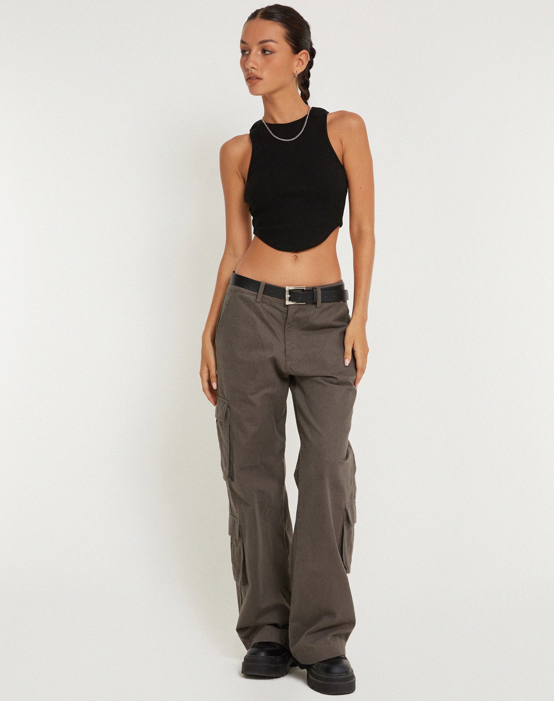 Bild von Eloise Vest Top in Schwarz