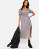 Image of Eloya Midikleid in Leopard Daze Grau
