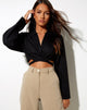Bild von Elyse Crop Top in Schwarz