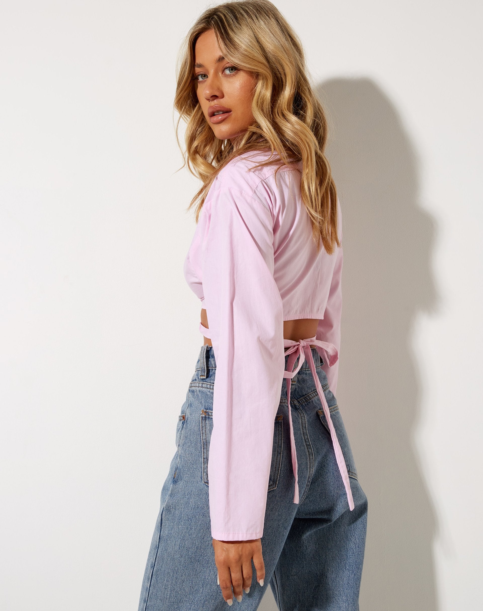 Bild von Elyse Crop Top in Rosa