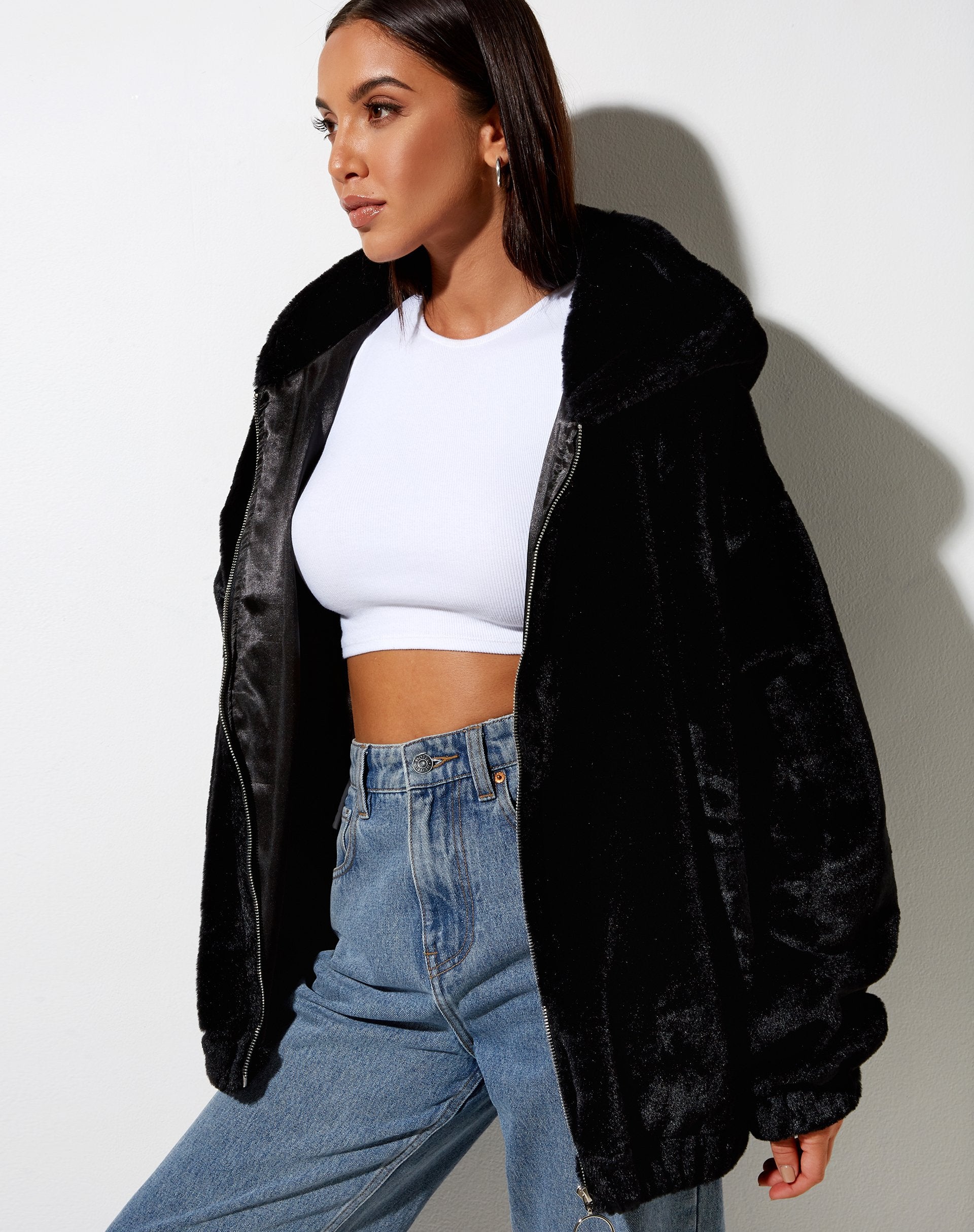 Image der Emerson Jacke in Schwarz
