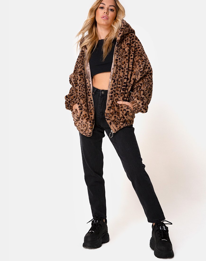 Image von Emerson Jacke in Leopard Braun