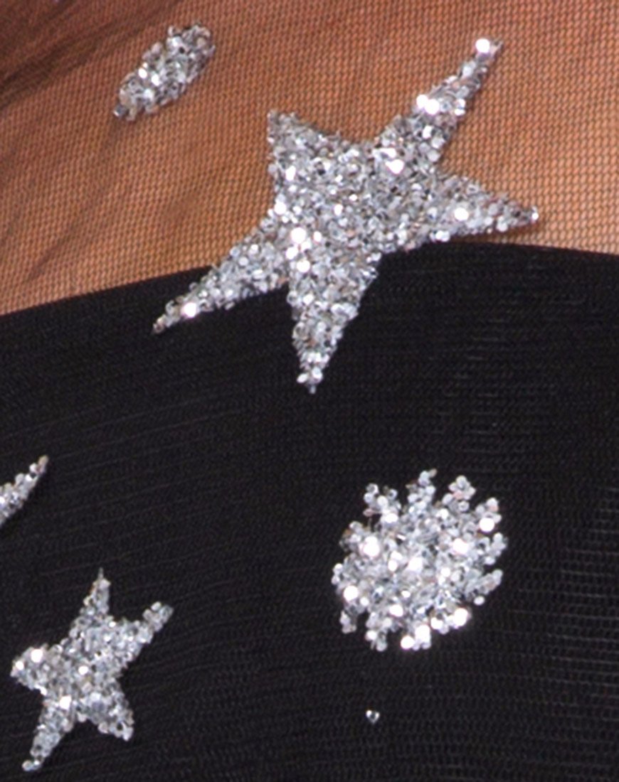 Bild von Ether Top aus Glitzernetz Star Child