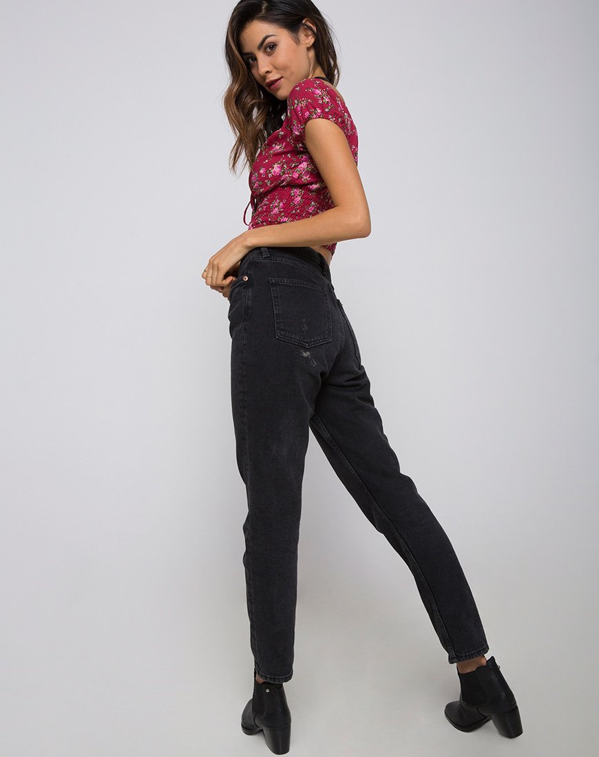 Bild von Evane Crop Top in Soheila Floral