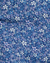 Retro Floral Blau