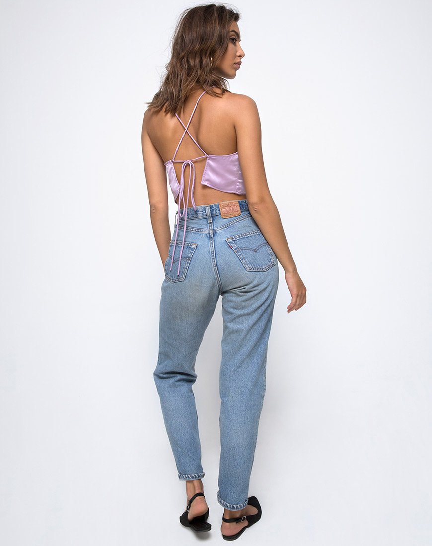 Bild von Fair Cami Top in Satin Flieder