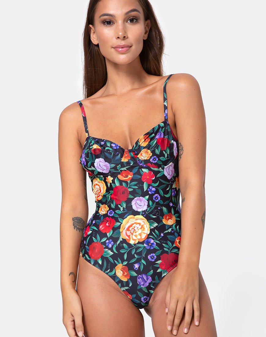Faira Badeanzug in Senorita Rose