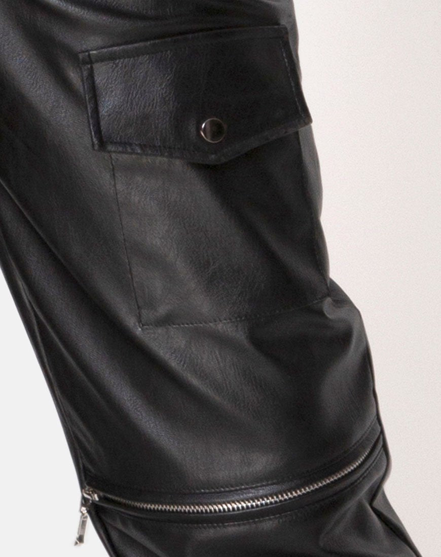 Image of Faroe PU-Hose in Schwarz