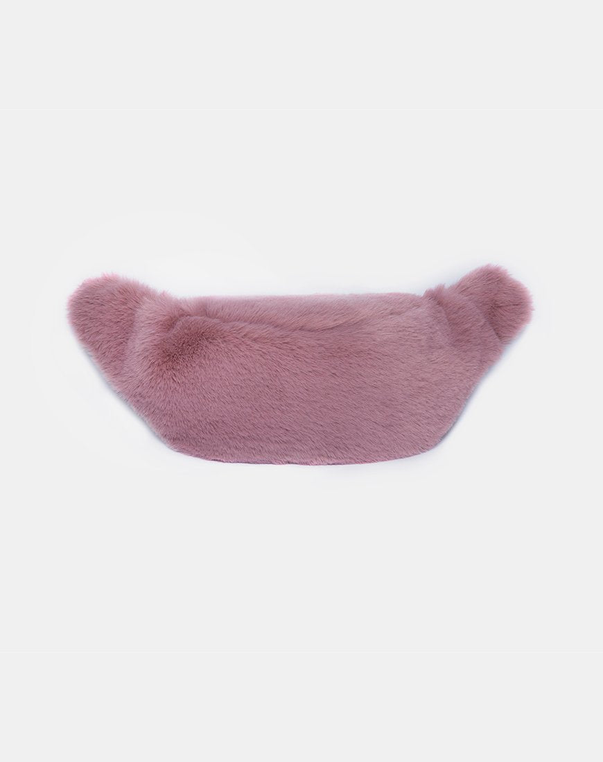 Image of Gürteltasche in Pelz Rosa