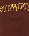 Tief Mahagoni Cowgirl Embro