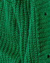 Grün gestrickt