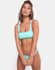 Bild von Febe Bikinioberteil in Mini Rib Mint