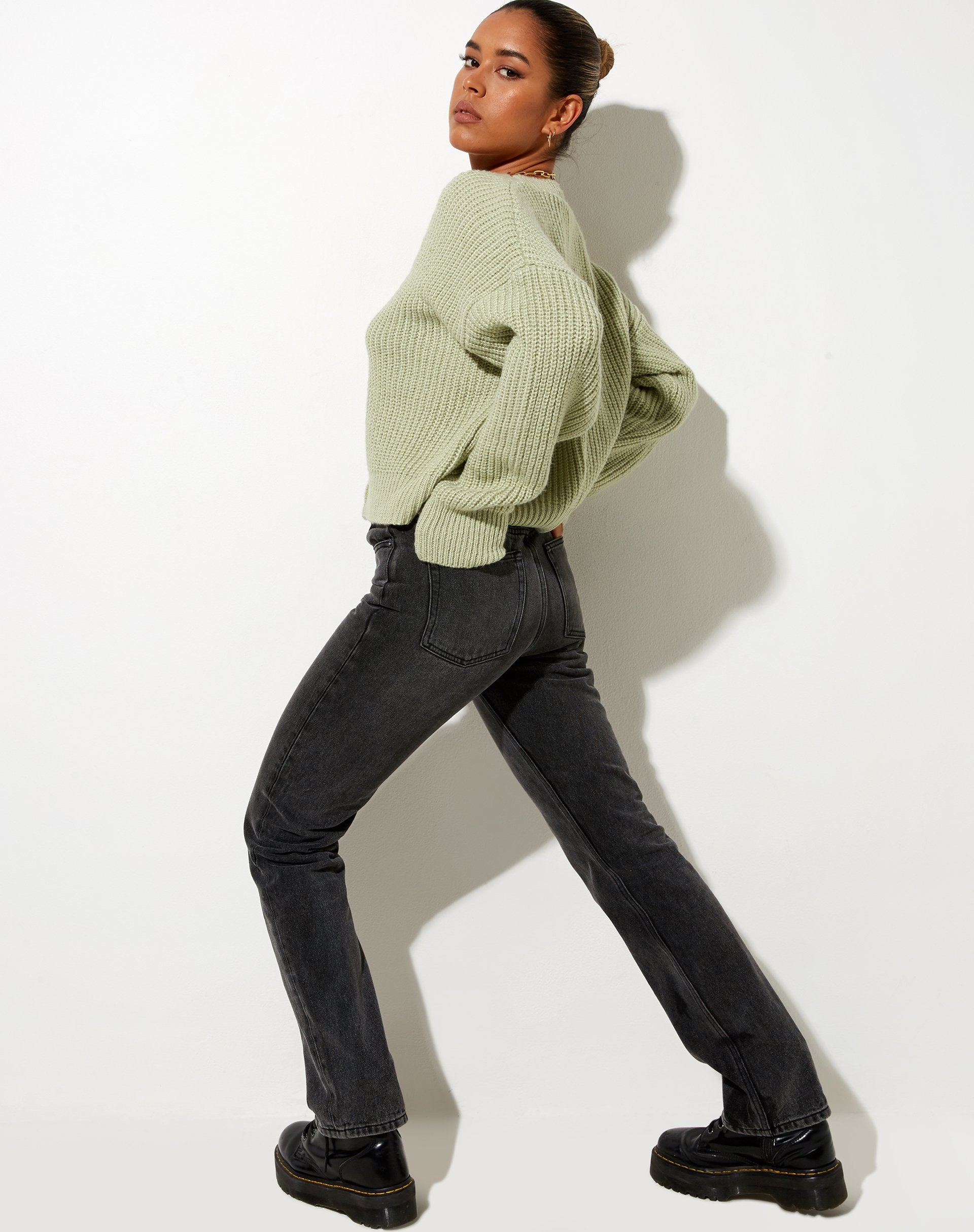 Bild von Fia Strickjacke in Salbei