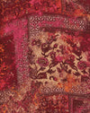 Abstraktes Paisley Rot