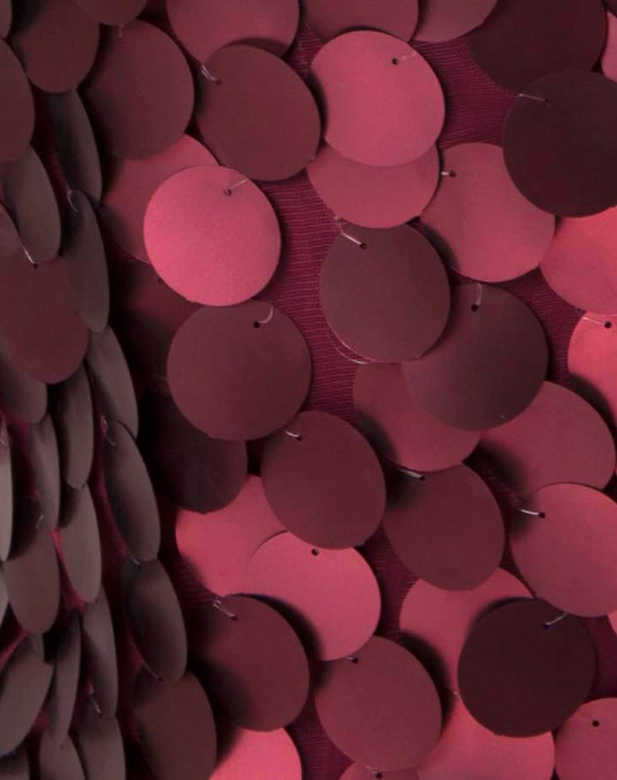 Bild von Finn Dress in Rose Big Disc Pailletten