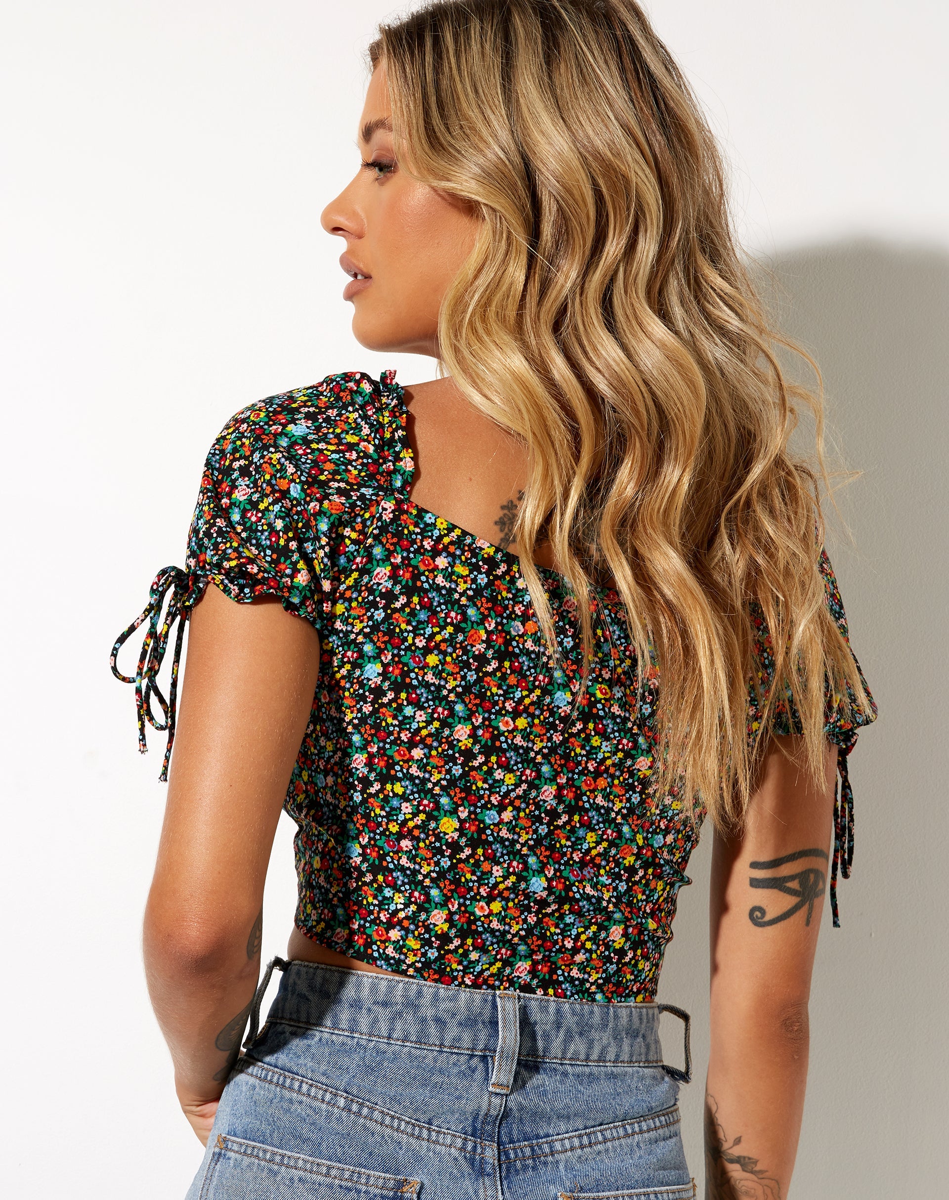 Bild von Flaba Crop Top in Kenny Floral