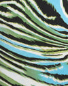 Verzogenes Zebra Blau