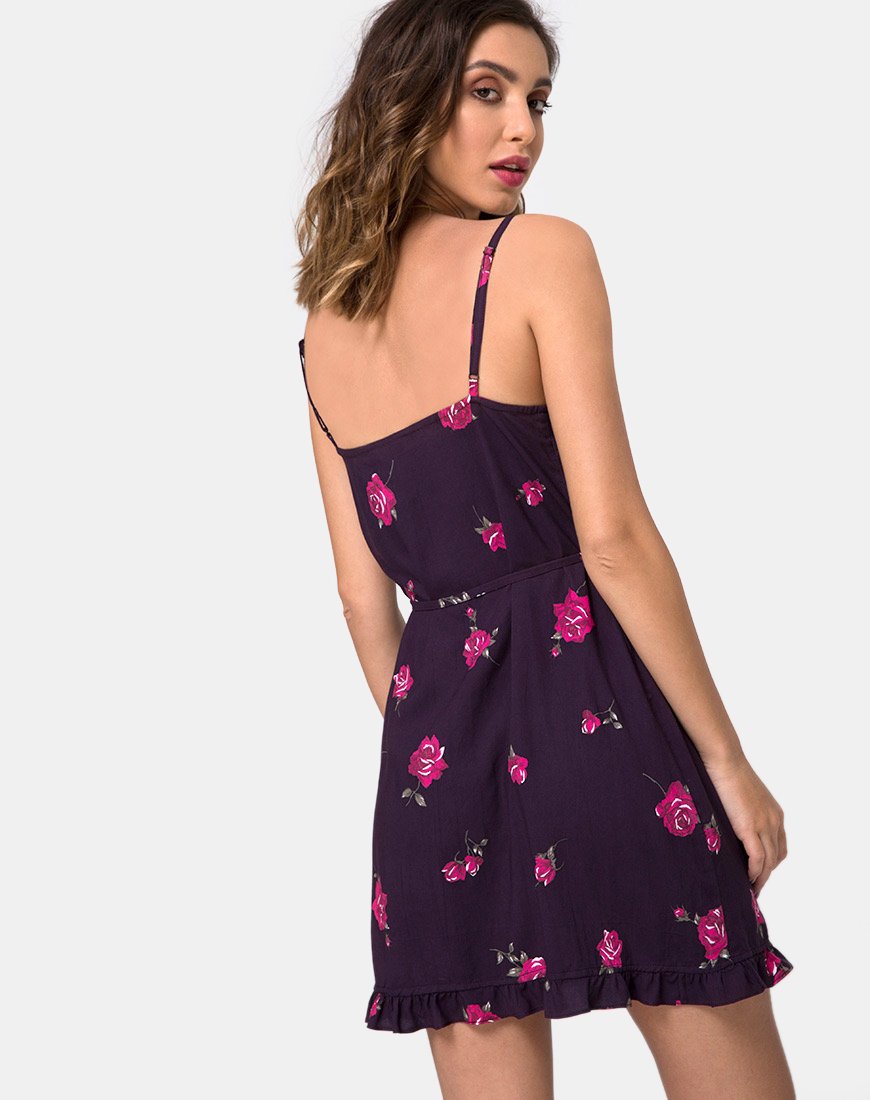 Fuare Minikleid in Abendrosa