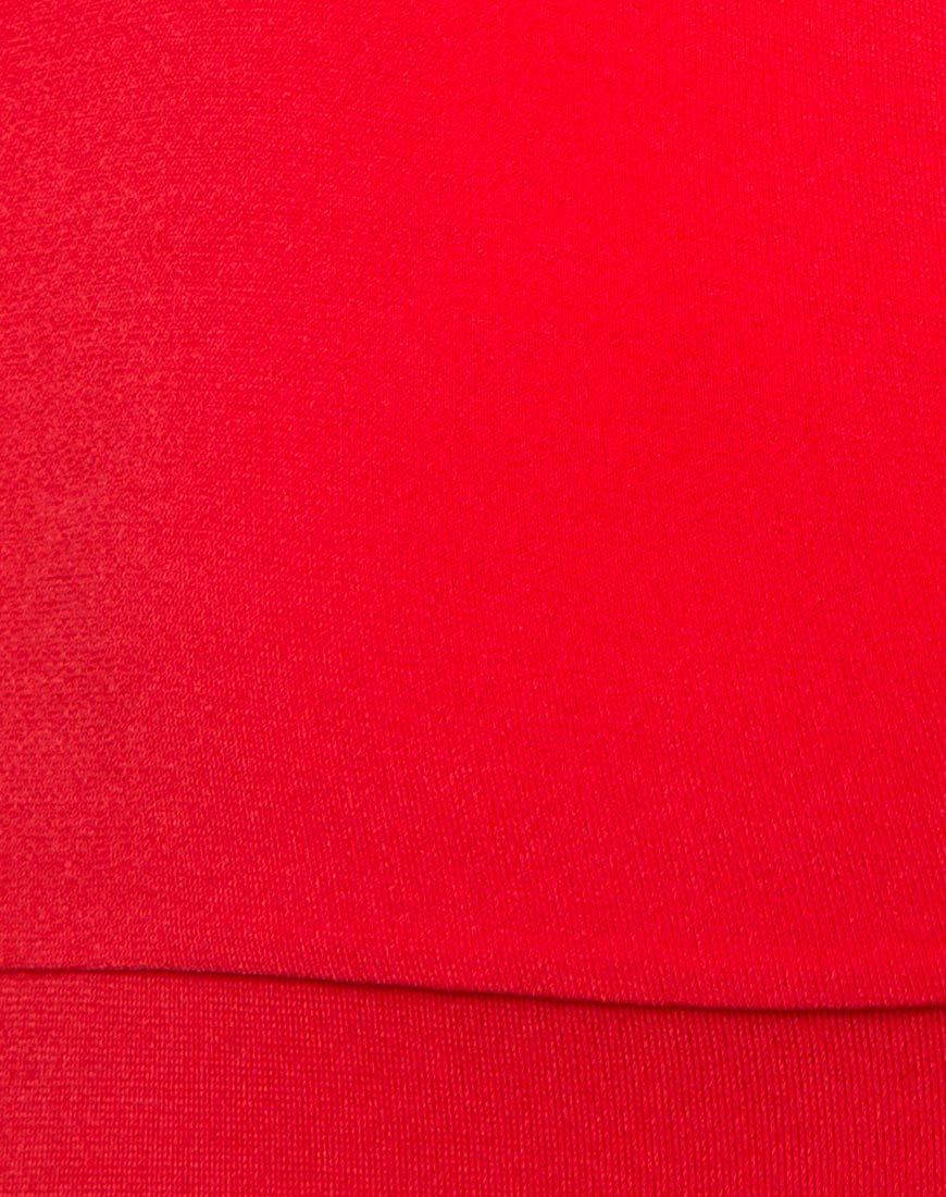Image von Gainer Bodycon Kleid in Rot