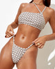 Bild von Galas Bikini-Oberteil in Chain Tangle