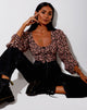 Bild von Glario Crop Top in Autumn Blossom