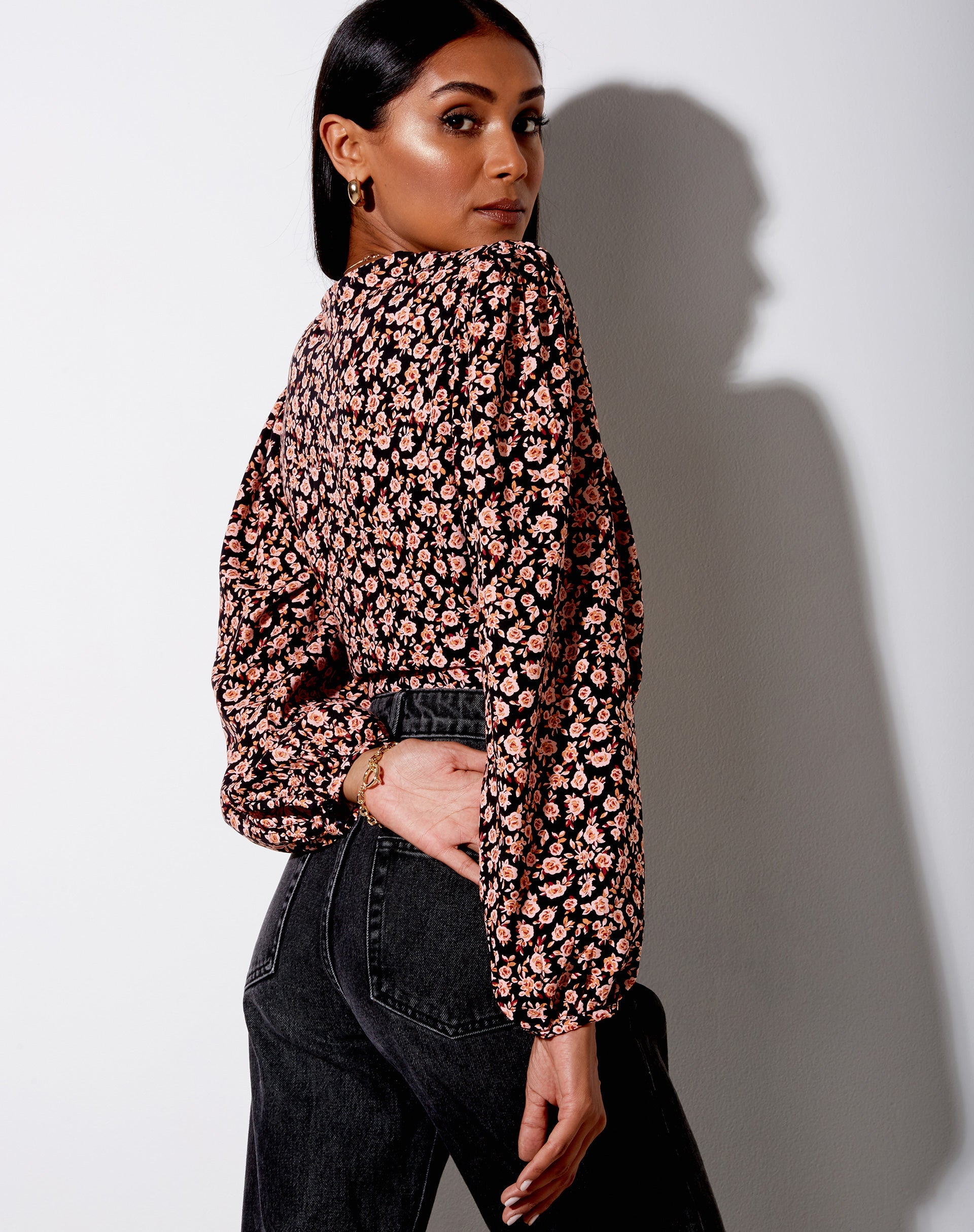 Bild von Glario Crop Top in Autumn Blossom