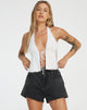 Bild von Gastra Crop Top in Weiß