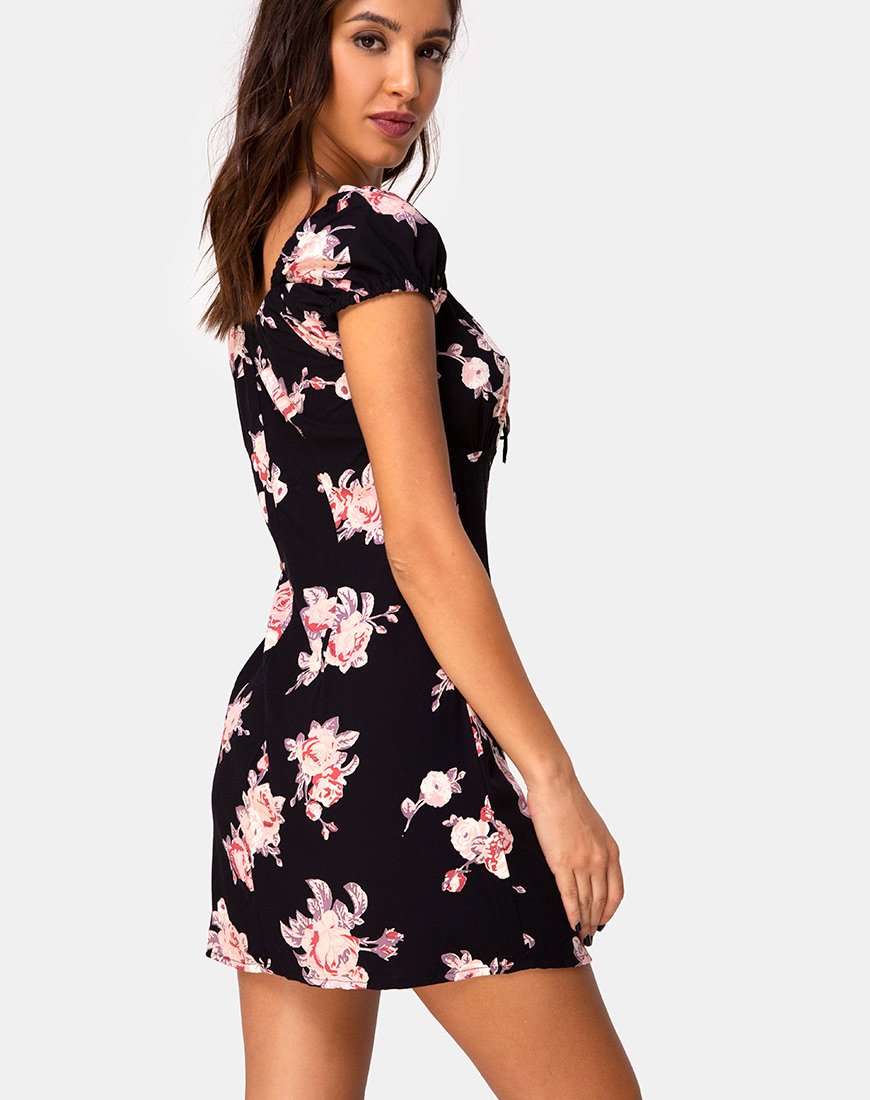 Gaval Minikleid in Altrosa