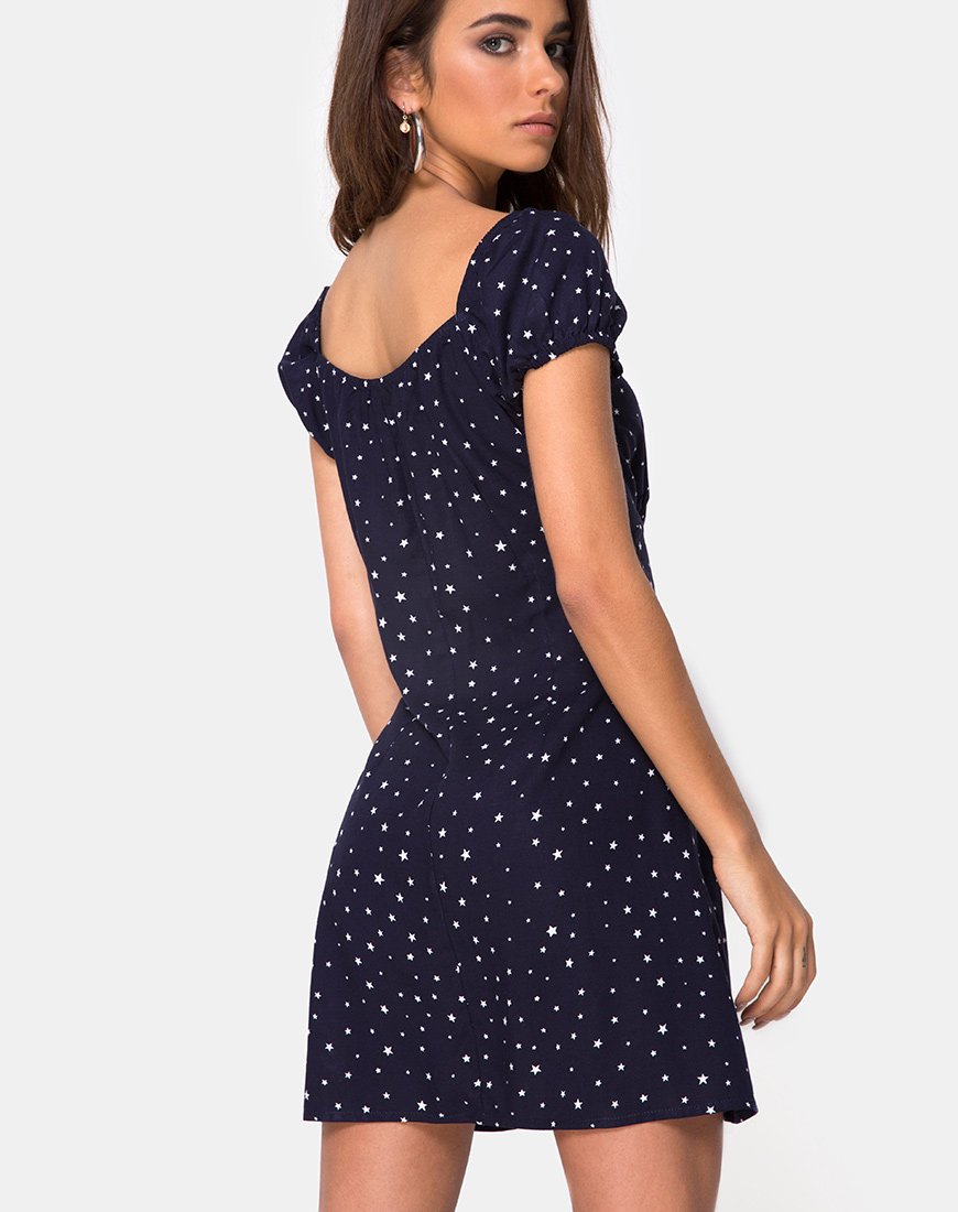 Gaval Minikleid in Stars Struck Navy
