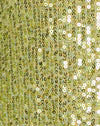 Drapierung Pailletten Lime Green