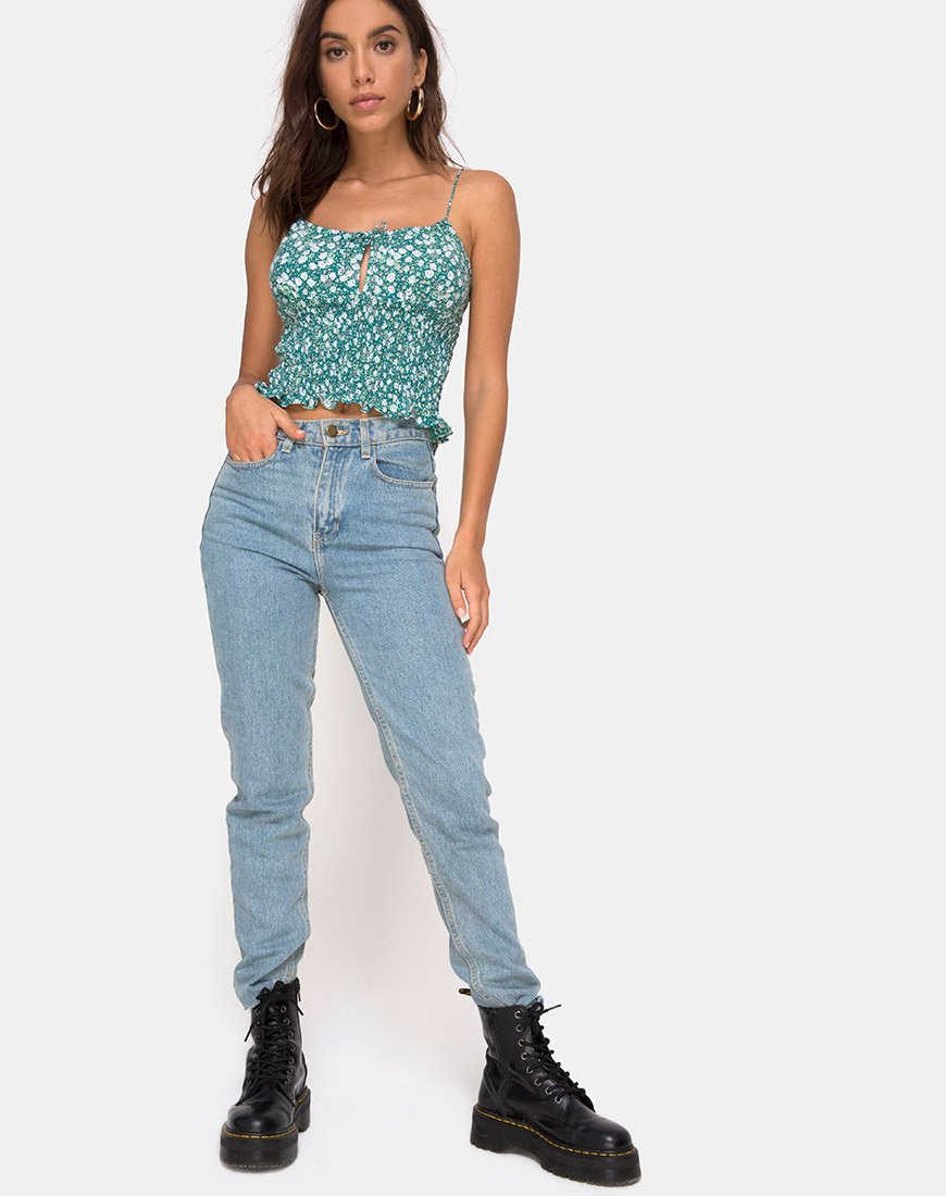 Bild von Gemala Cami Top in Floral Field