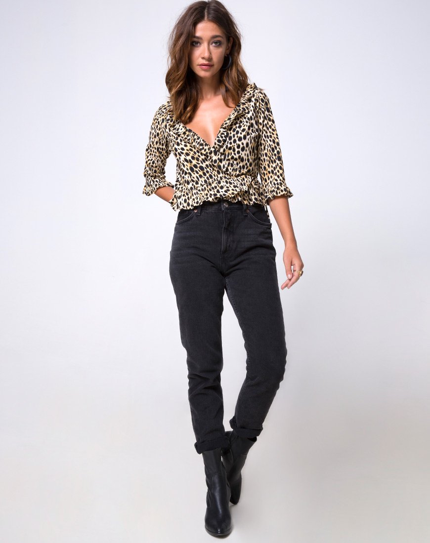 Image of Giam Wickeloberteil in Cheetah