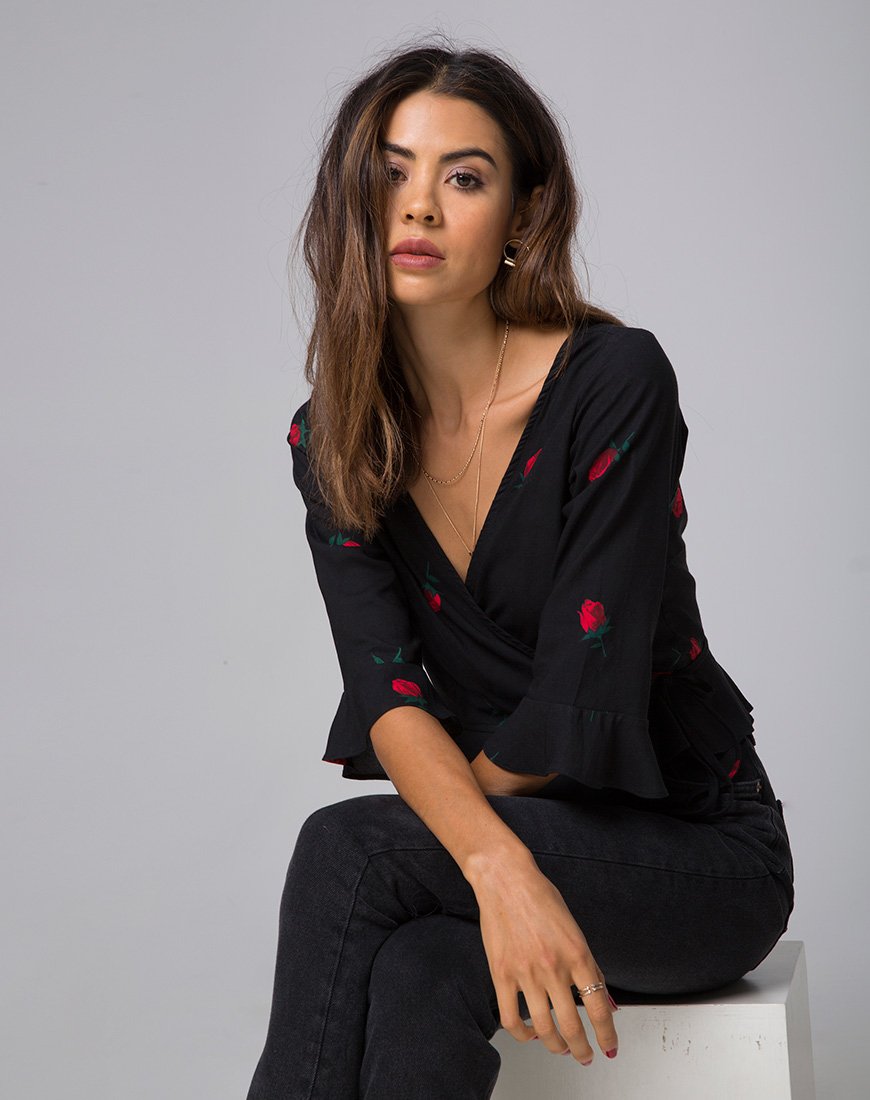 Bild von Giamba Top in Scatter Rose