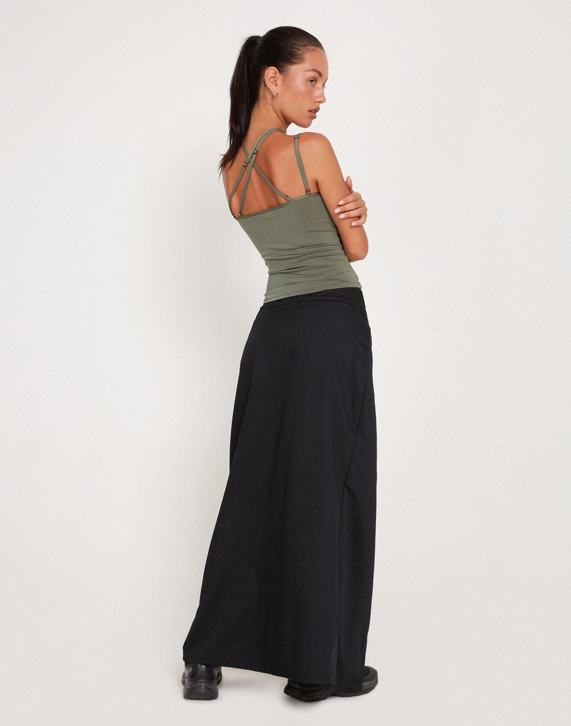 Bild von Giola Crop Top in Khaki