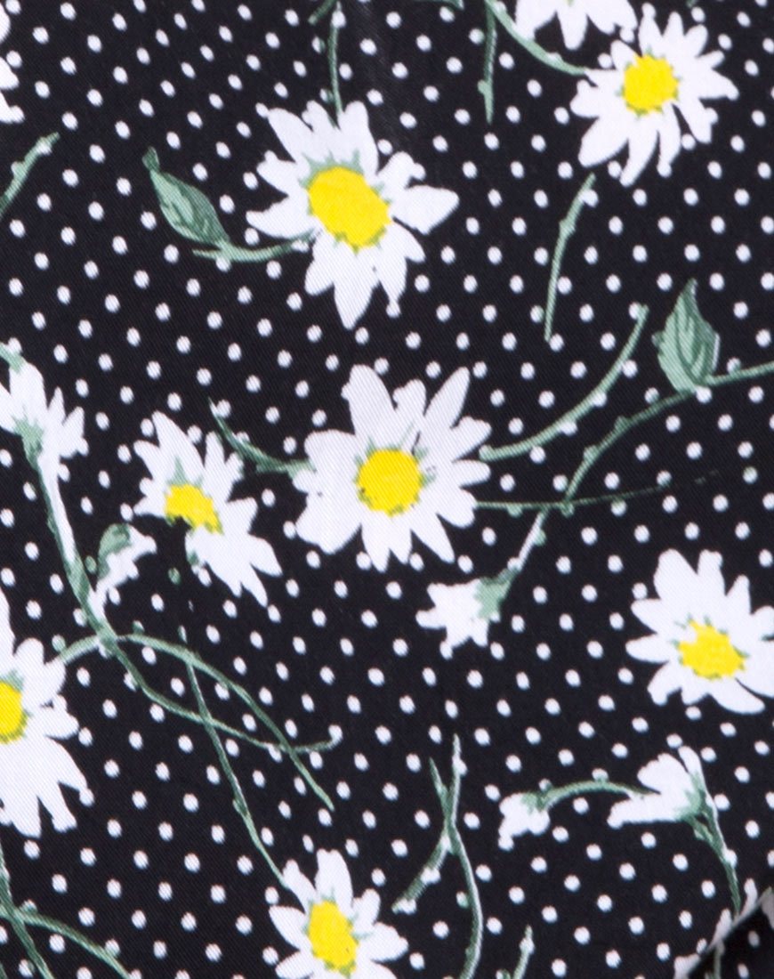 Image of Giotto Jumpsuit in Polka Daisy Schwarz