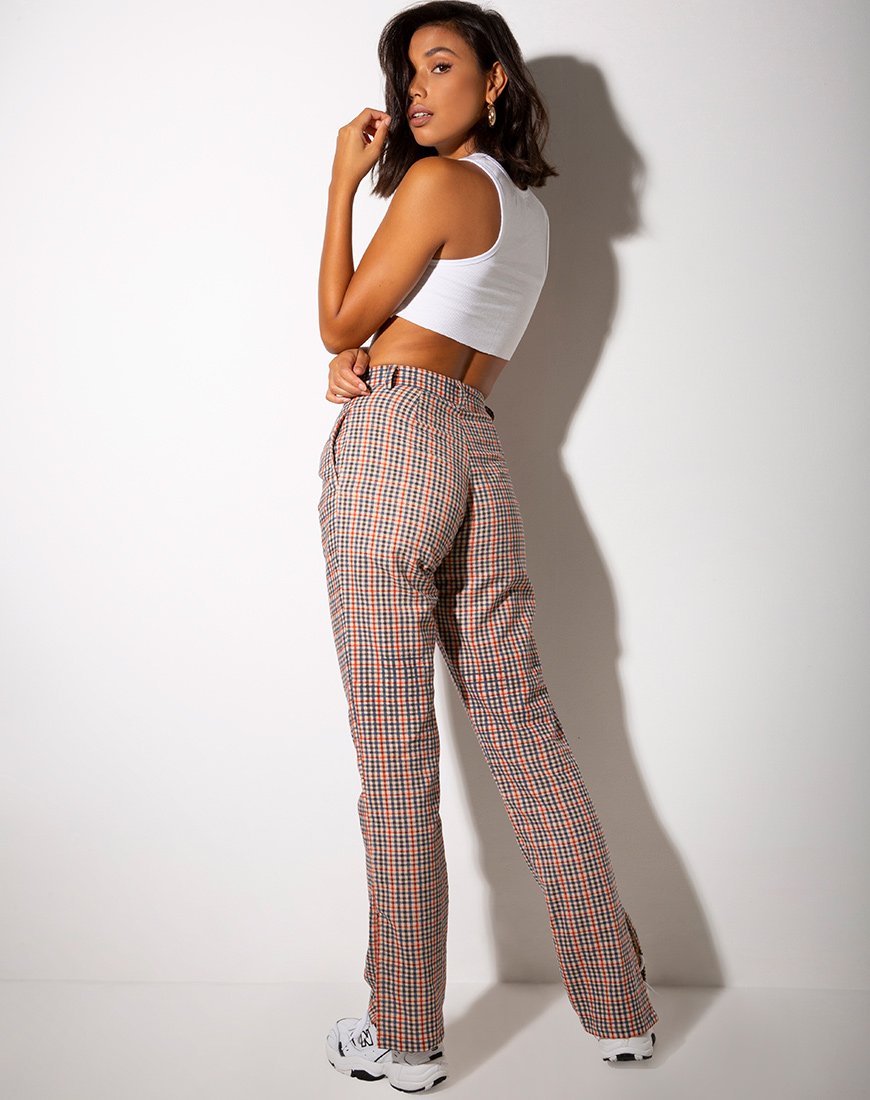 Gira Hose mit geteiltem Saum in Country Check