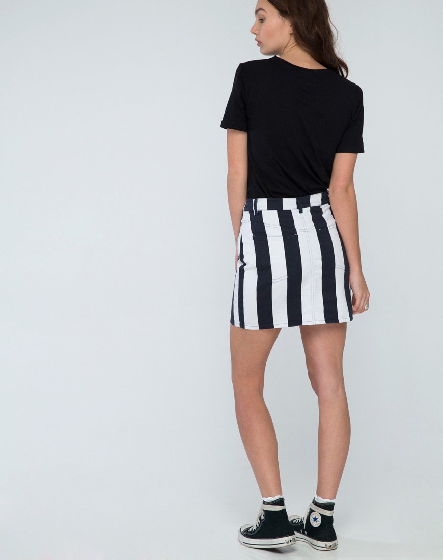 Bild von Girl Fit Tee in Mourir DAmour Schwarz