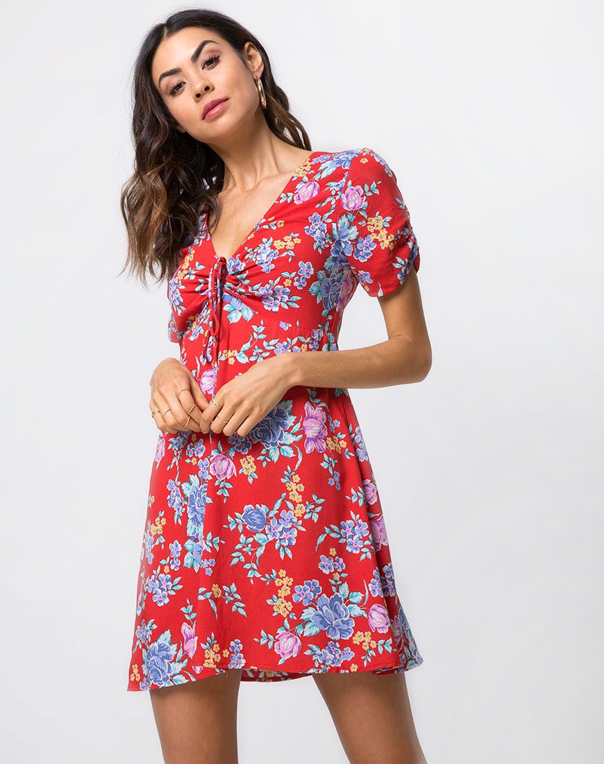 Giska Tee-Kleid in Vintage Fleur