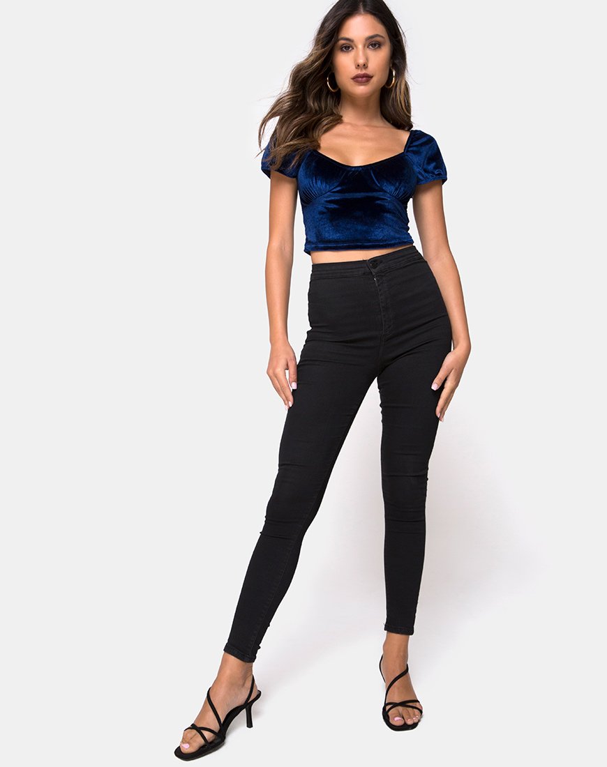 Image von Glaty Top in Velvet Navy
