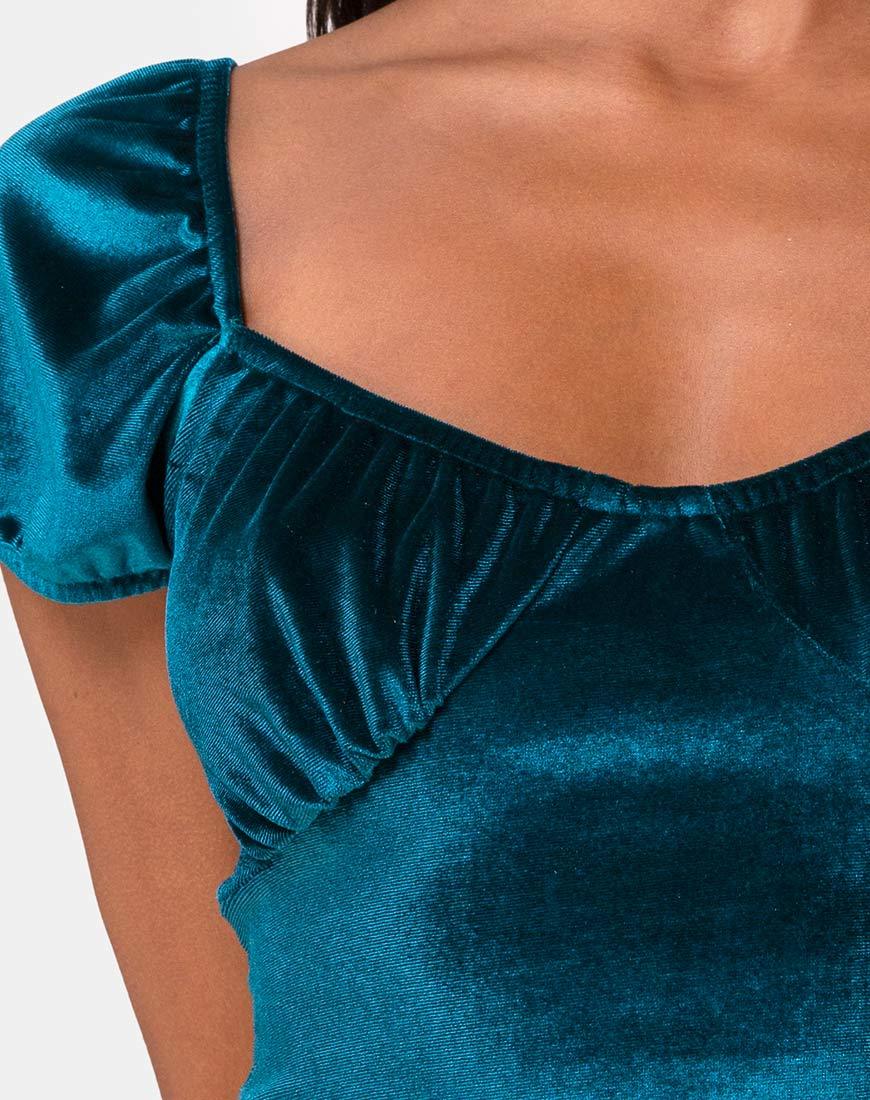 Bild von Glaty Top in Velvet Teal