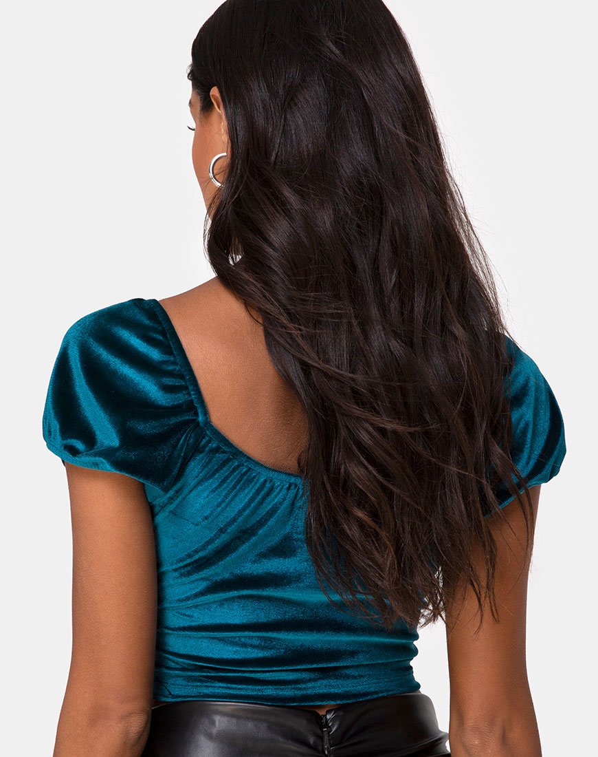 Bild von Glaty Top in Velvet Teal
