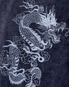 Schwarzer Waschdrache