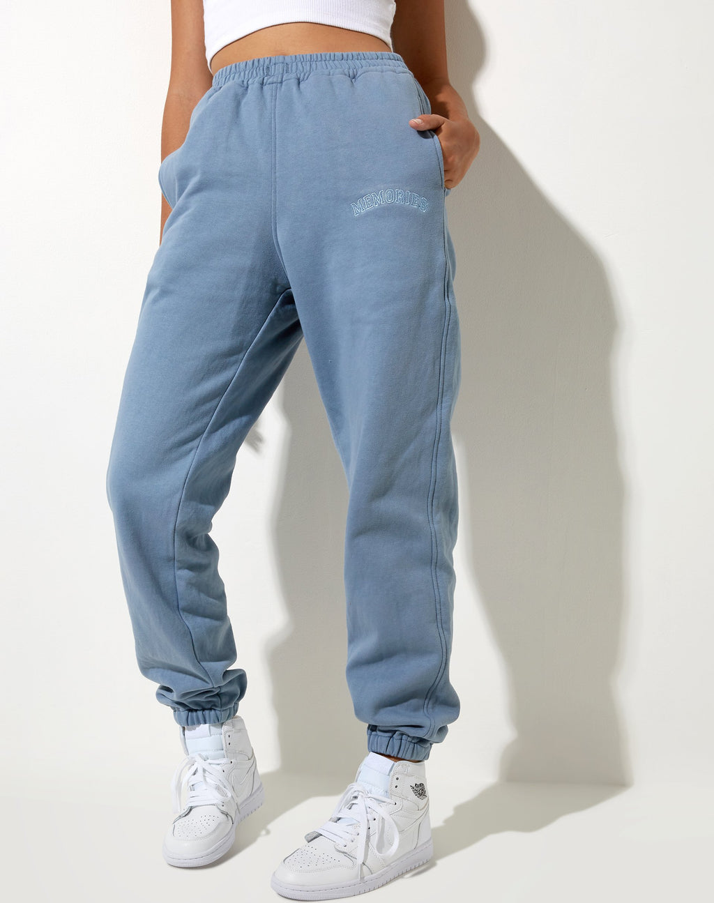 Basta Jogger in Powder Blue Erinnerungen Embro