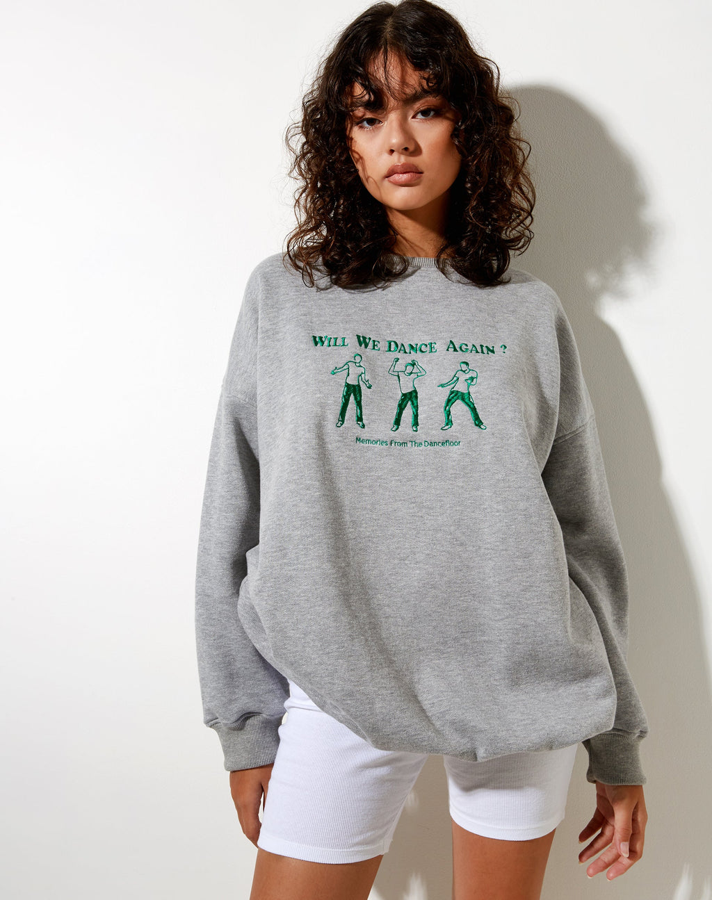 Glo Sweatshirt in Greymarl Erinnerungen aus Tanz Embro