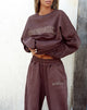 Bild von Roider Jogger in tiefem Mahagoni Cowgirl Gold Embro