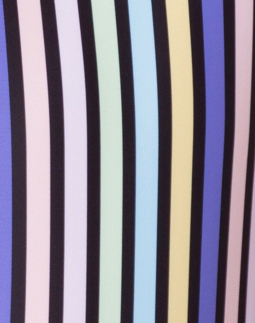 Bild von Goddess Badeanzug in New Vertical Stripe