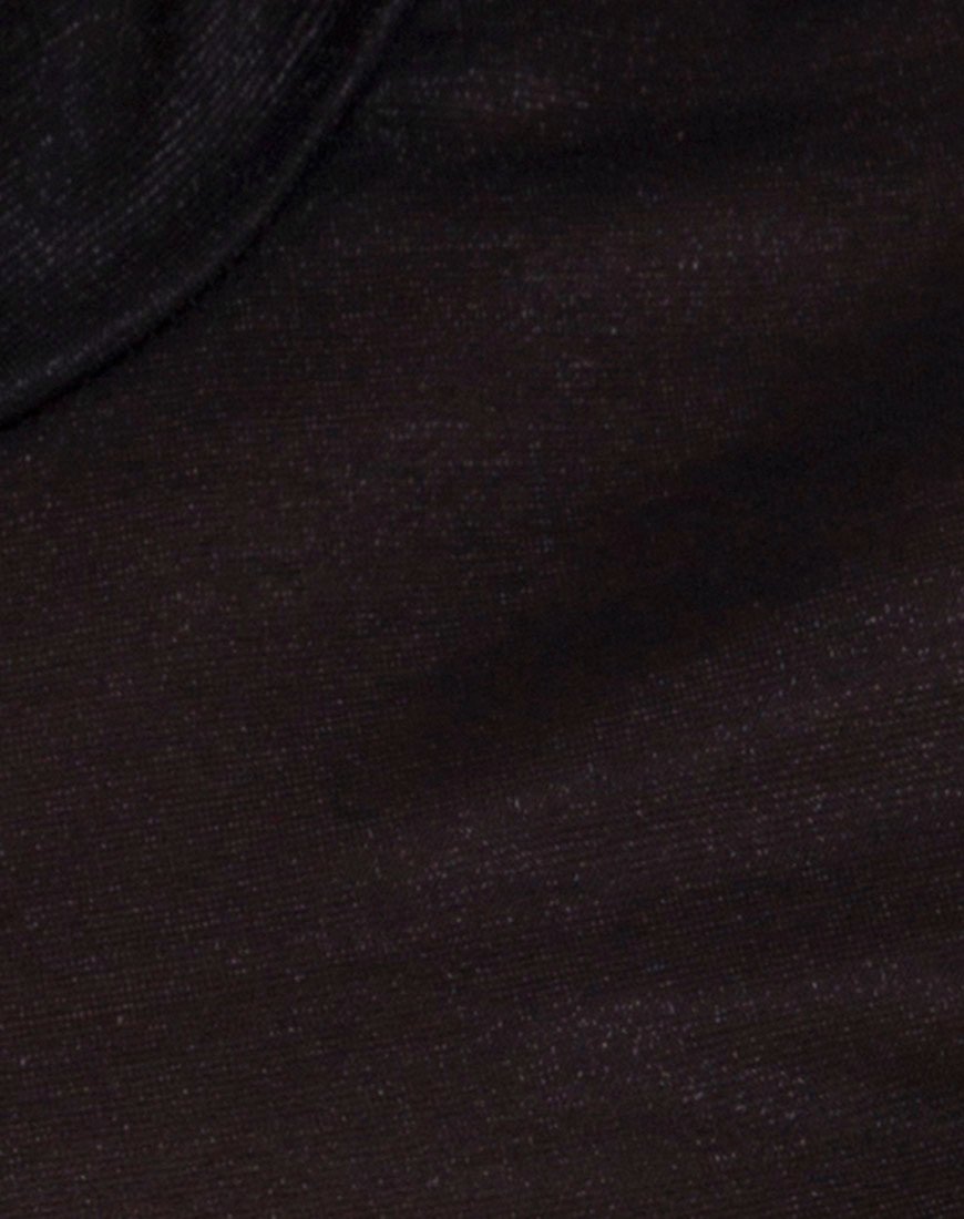 Image of Gola Top aus transparentem Mesh Schwarz