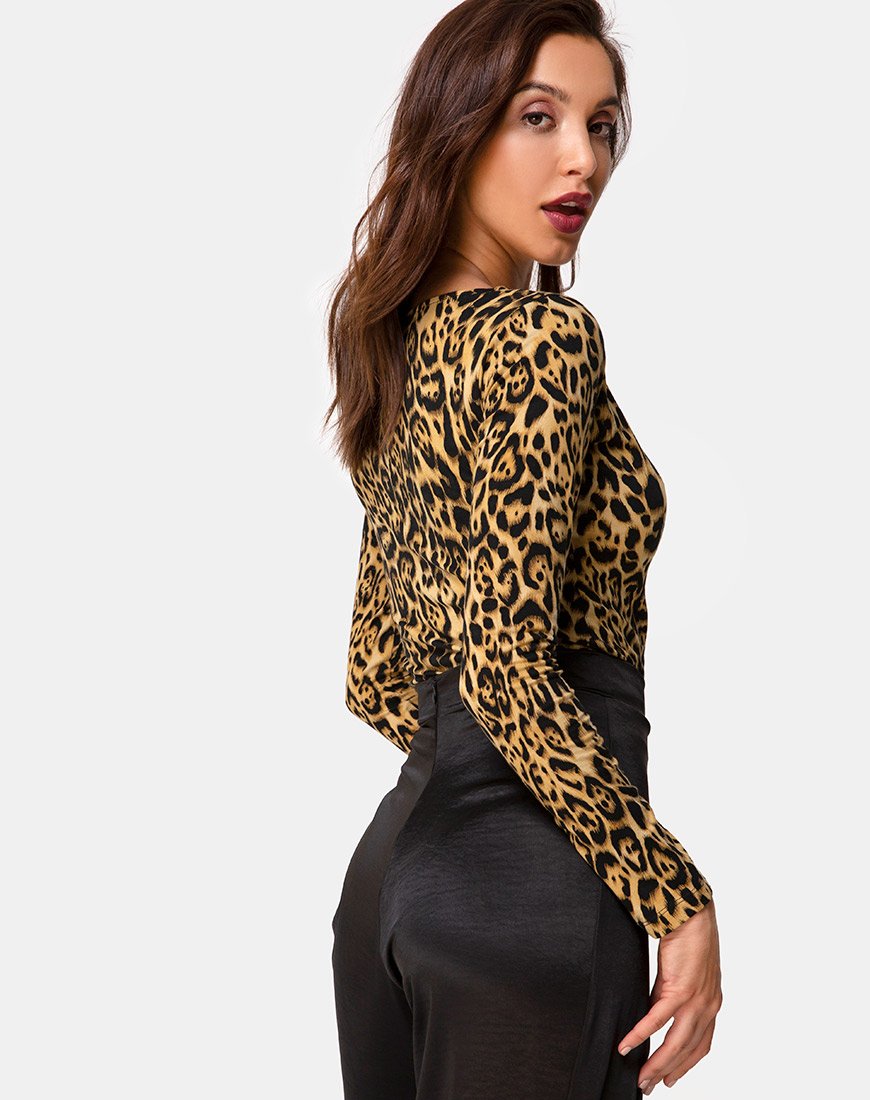 Bild von Guanelle Top in Leopard