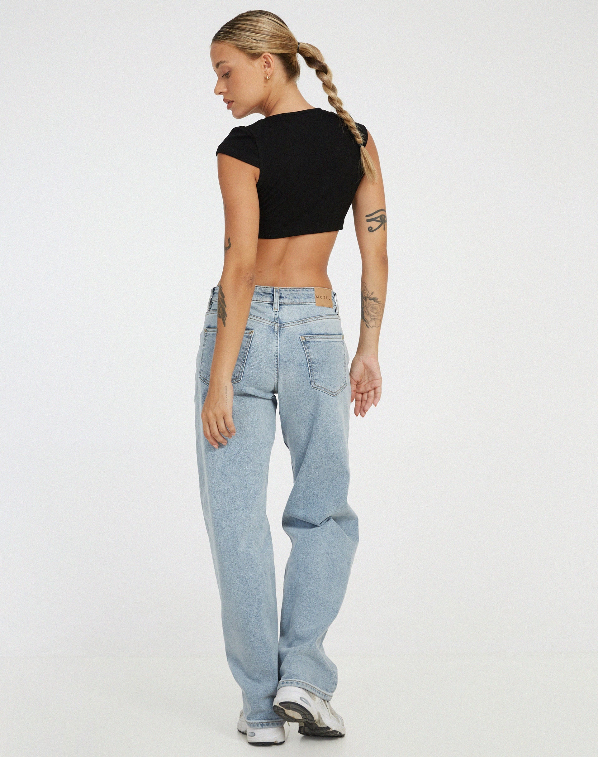Bild von Guanna Crop Top in Schwarz