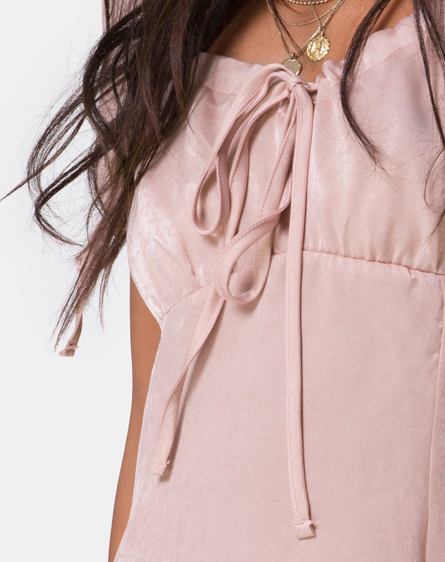 Image von Guenette Kleid aus Satin Dusty Rose